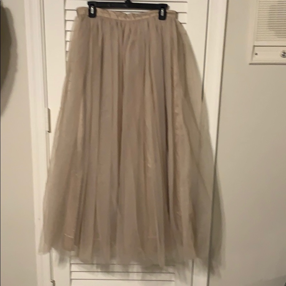 Wedding Skirt by Watters and Watters.